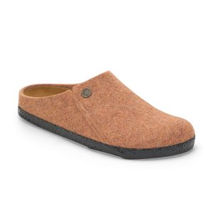 Zermatt Toffee Melange Wool Felt