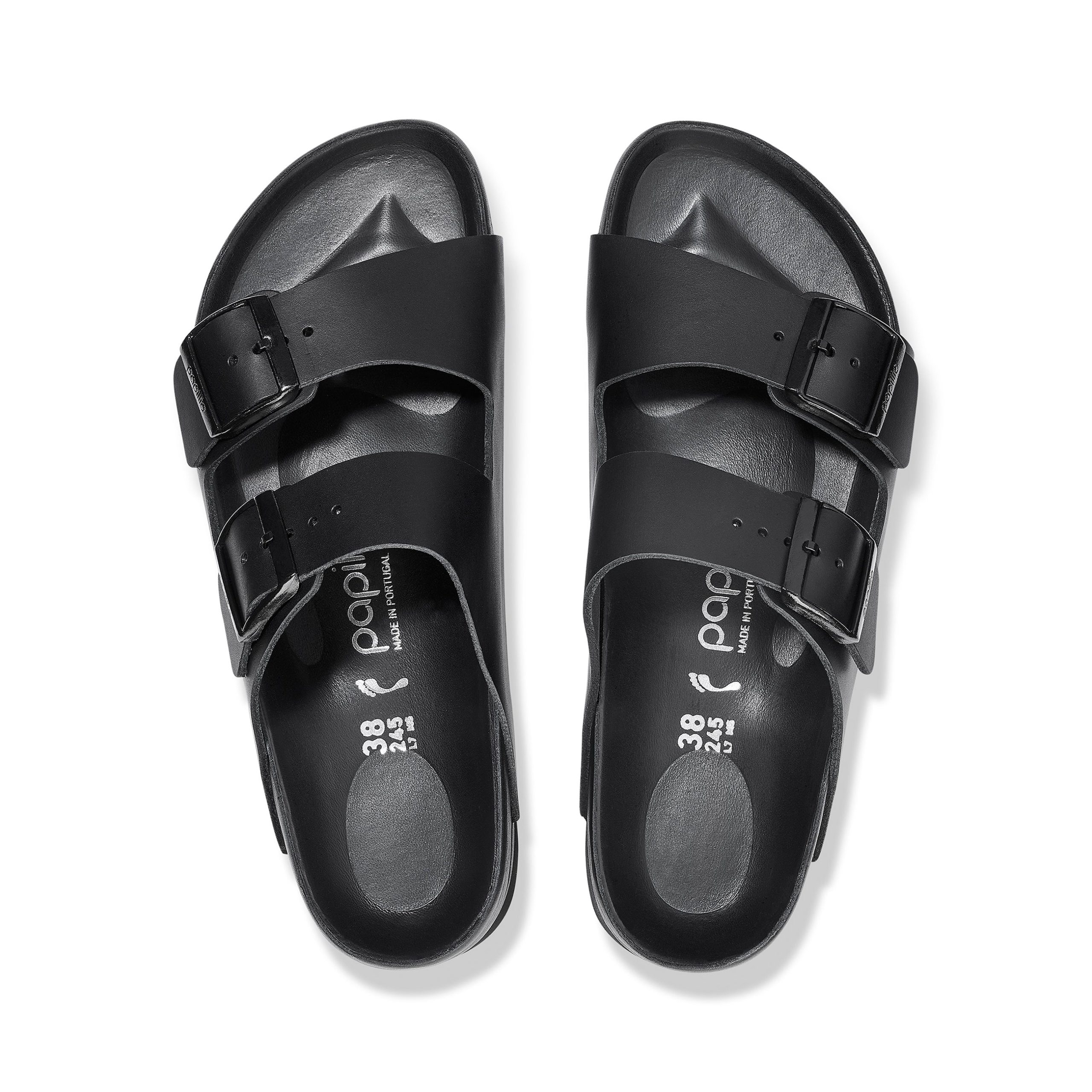 Arizona Exquisite Flex Platform Black Smooth Leather - Image 3