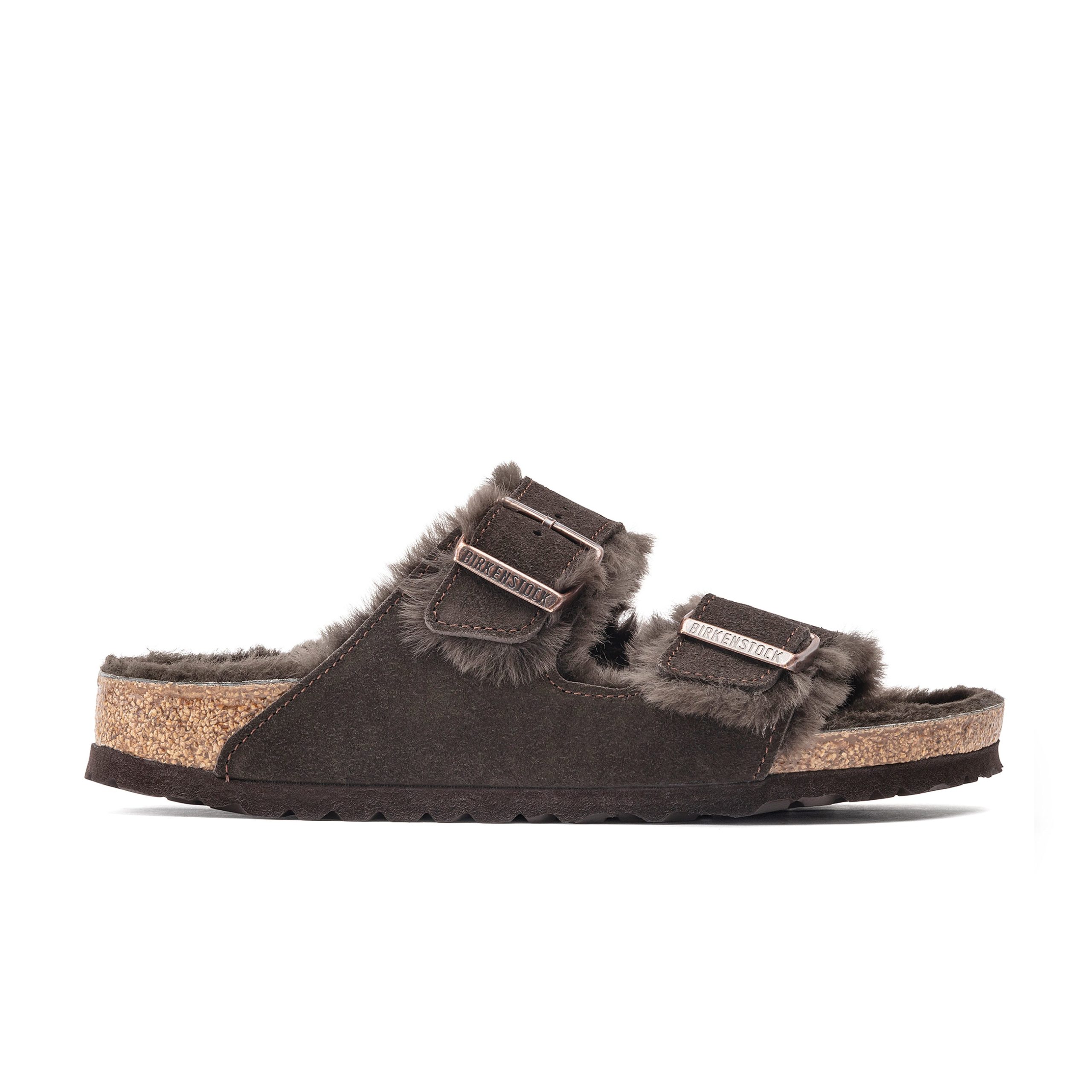 Arizona Shearling Mocca Suede Leather/Shearling - Image 2