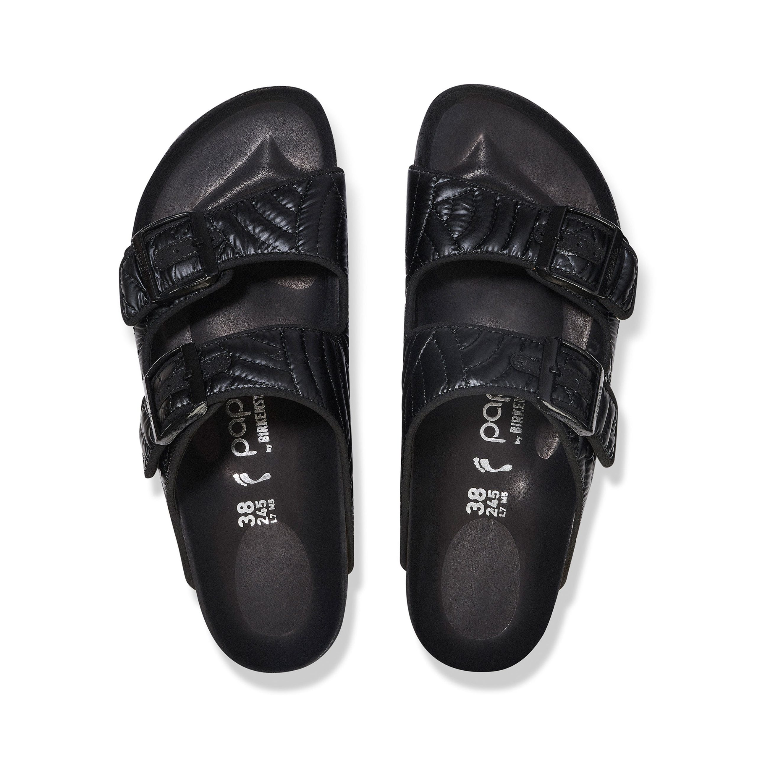 Arizona Platform Winter Puff Black Nylon - Image 3