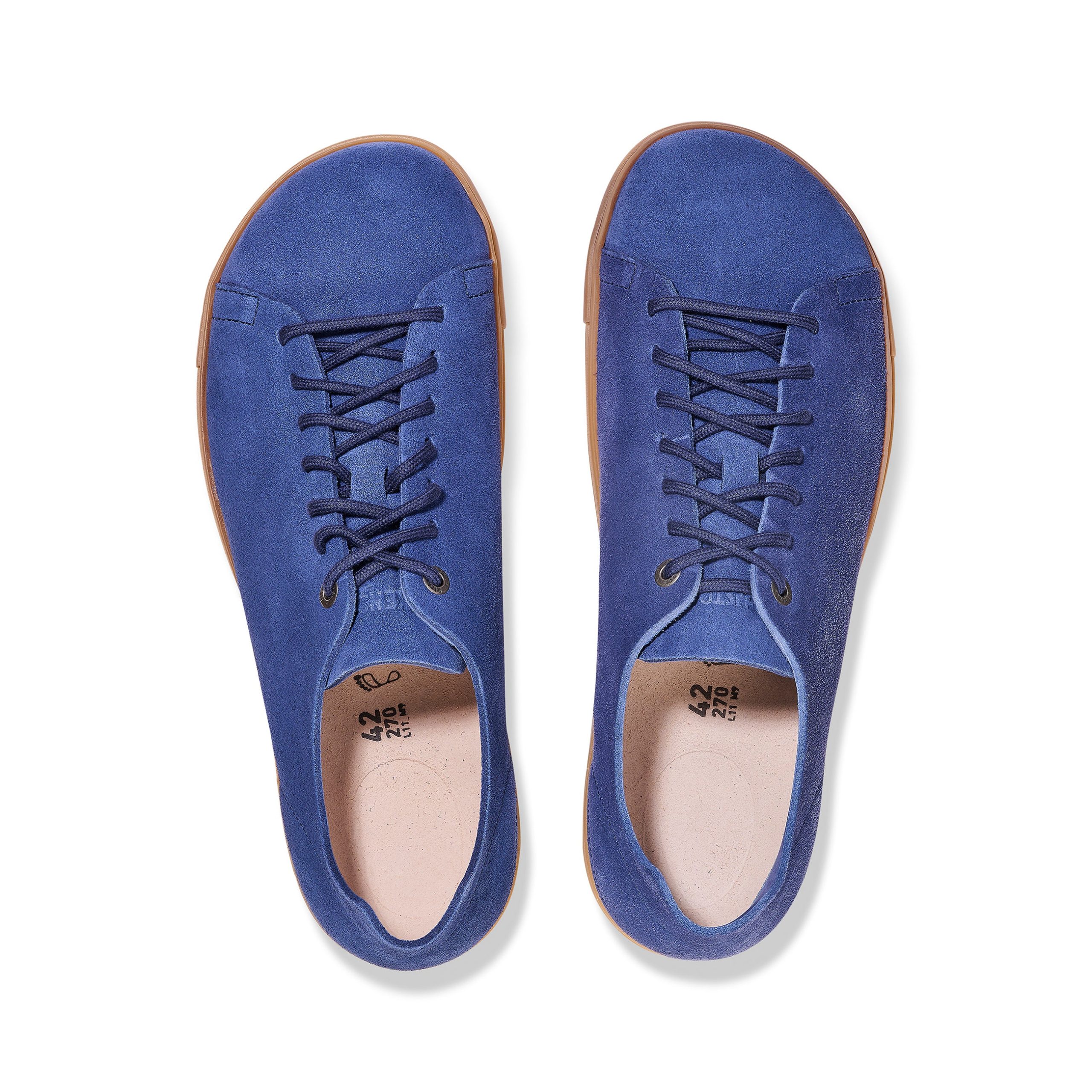 Bend Low Decon Indigo Blue Nubuck Leather - Image 3