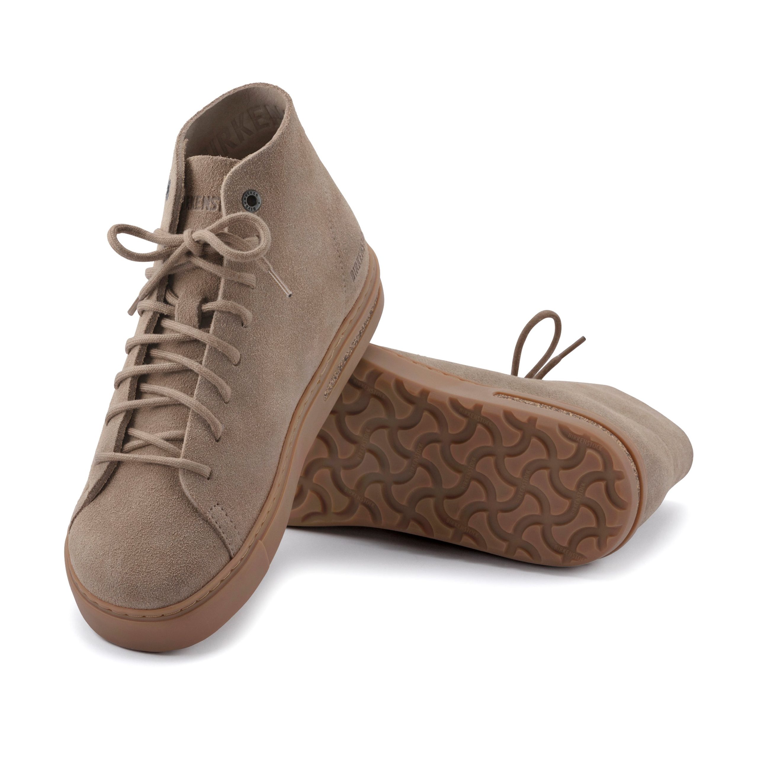 Bend Mid Taupe Suede Leather - Image 4