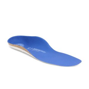 Blue Footbed Long Microfibre