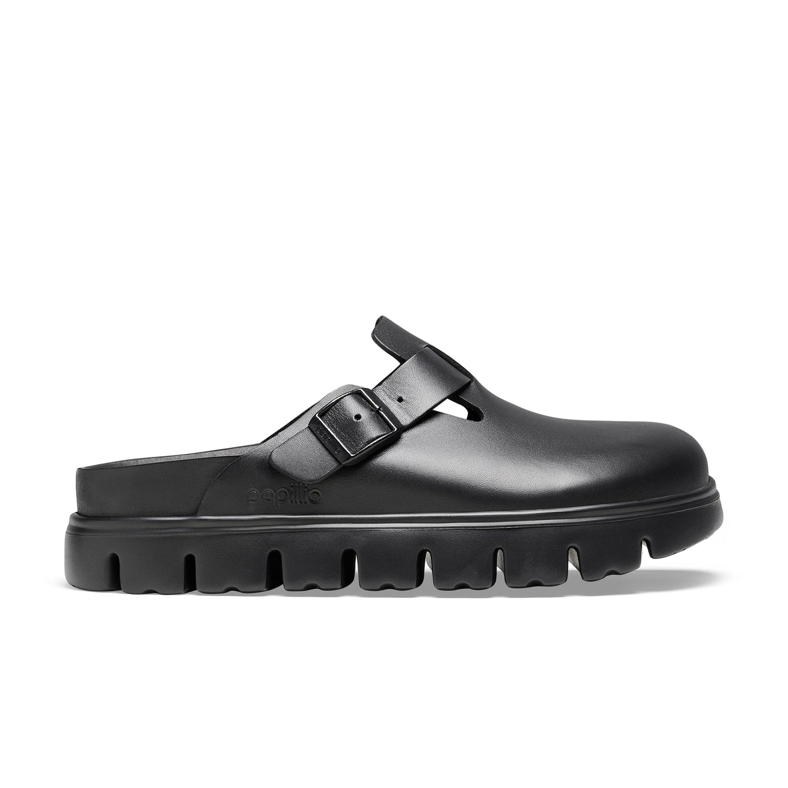 Boston Chunky Exquisite Black Smooth Leather - Image 2