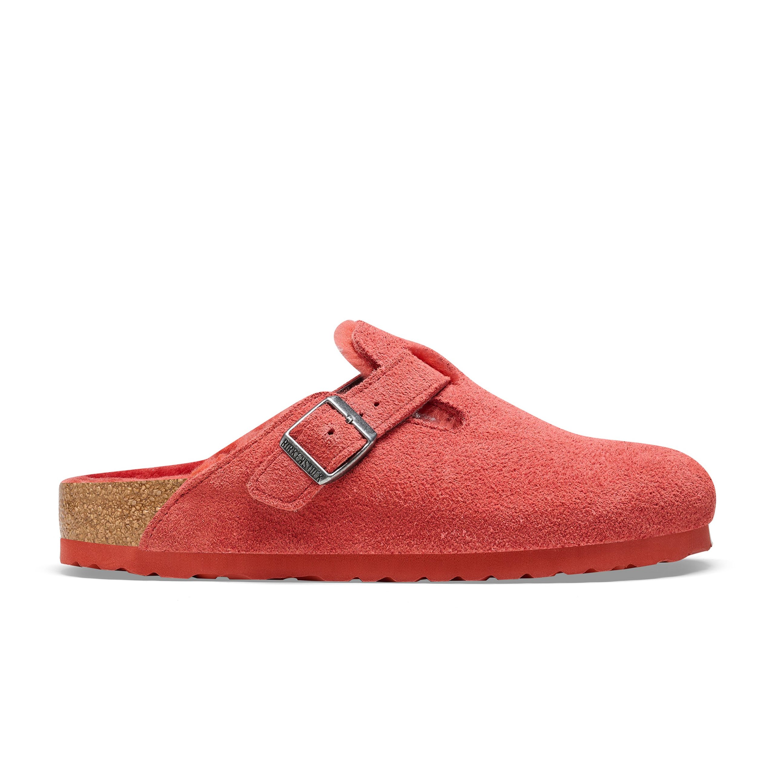 Boston Shearling Sienna Red Suede Leather/Shearling - Image 2
