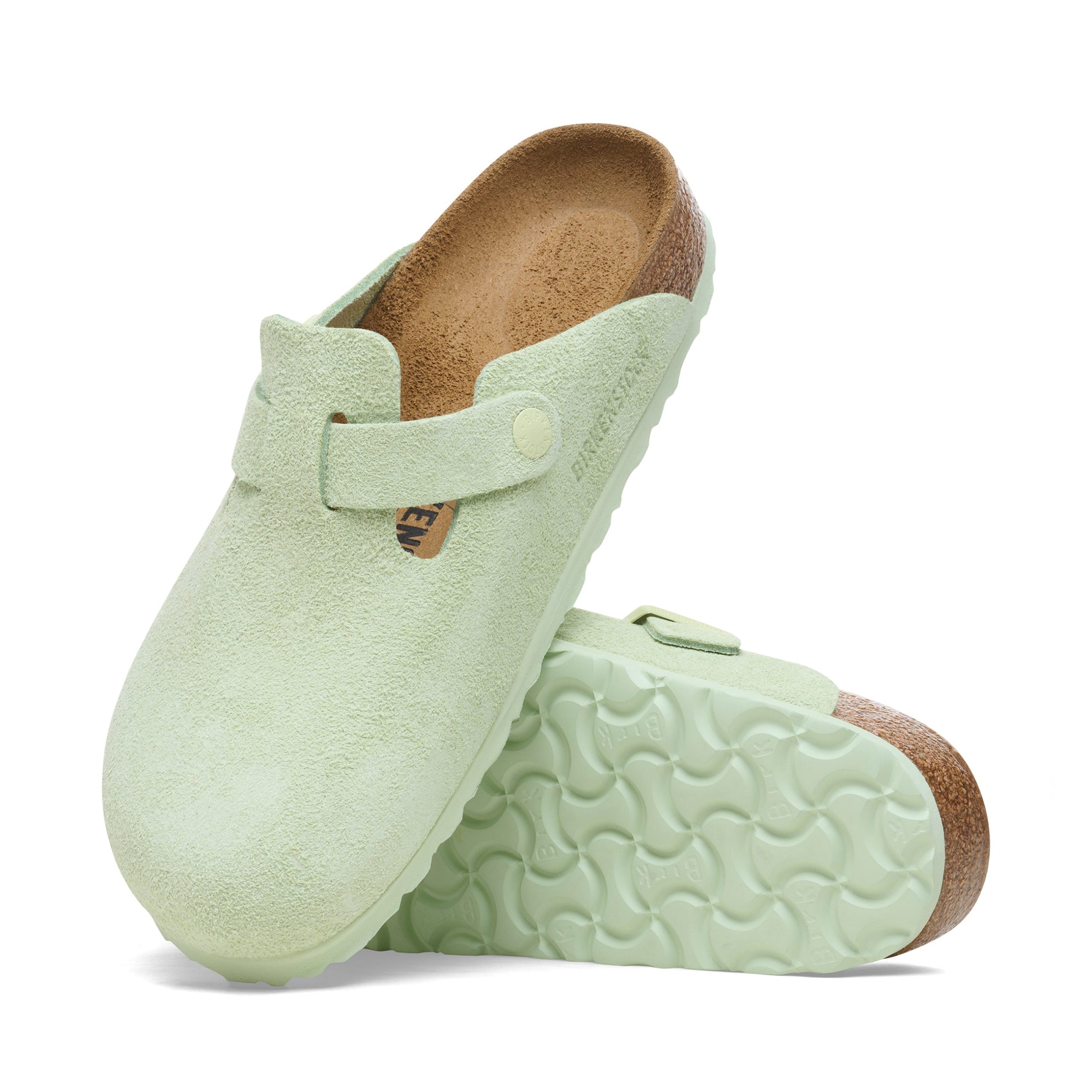 Boston Faded Lime Suede Leather - Image 4