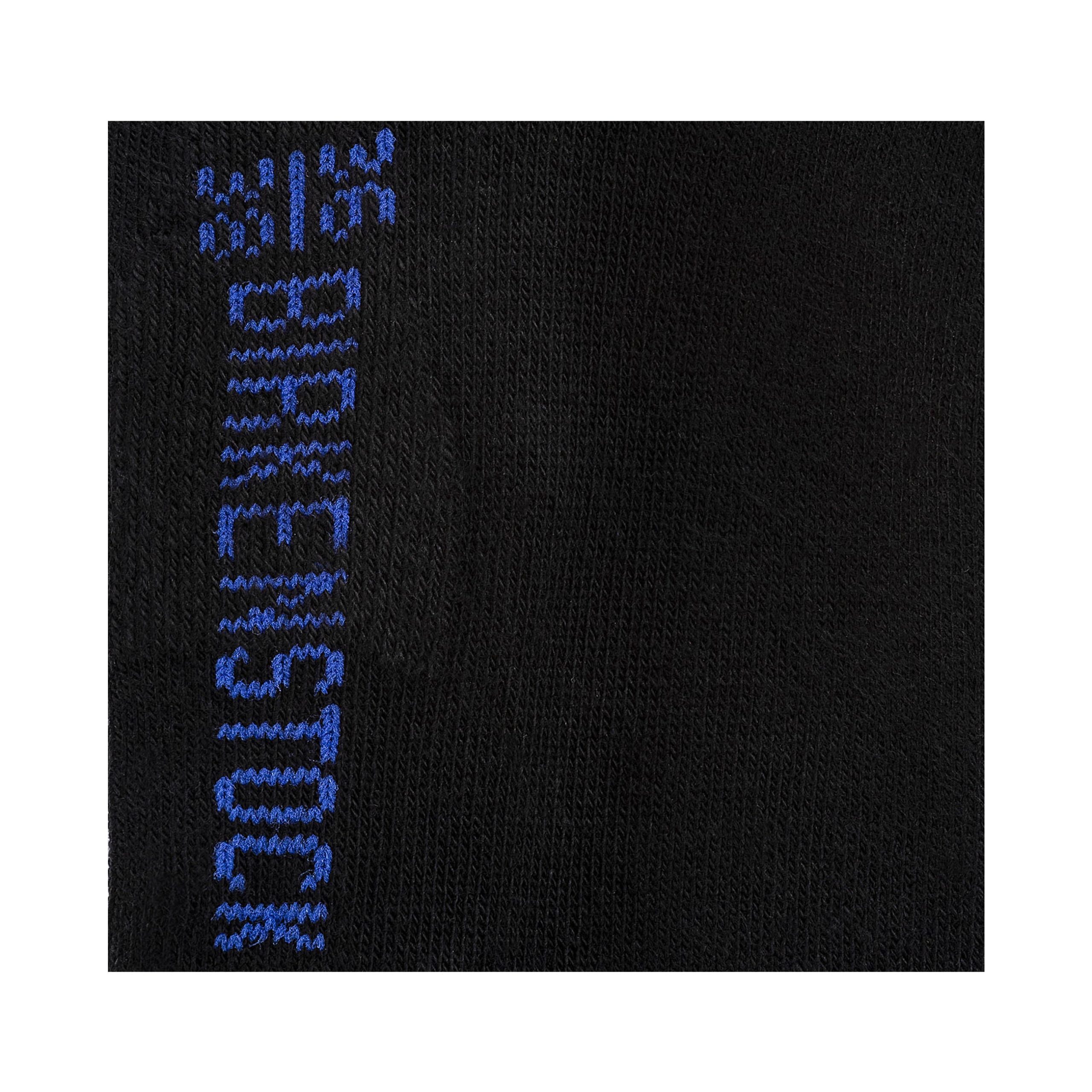 Cotton Sole Sneaker Men Black 2pk - Image 3