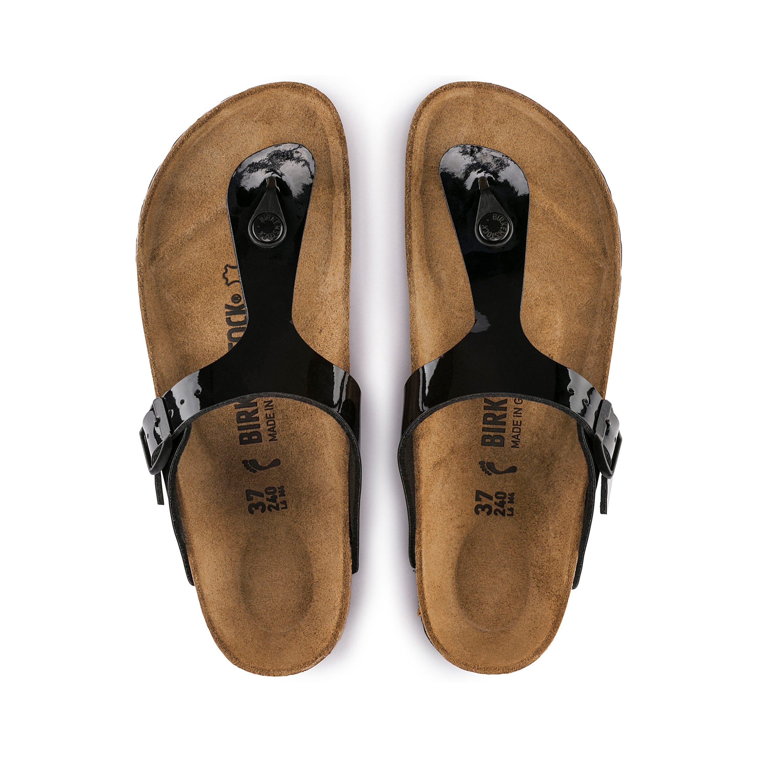 Gizeh Black Patent Birko-Flor - Image 3