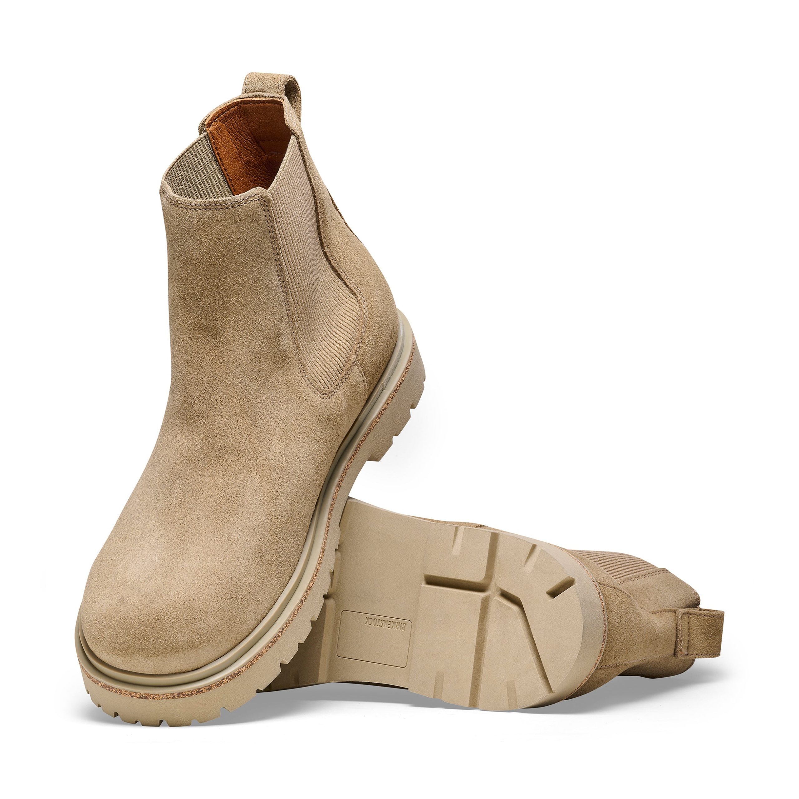 Highwood M Taupe Suede Leather - Image 4