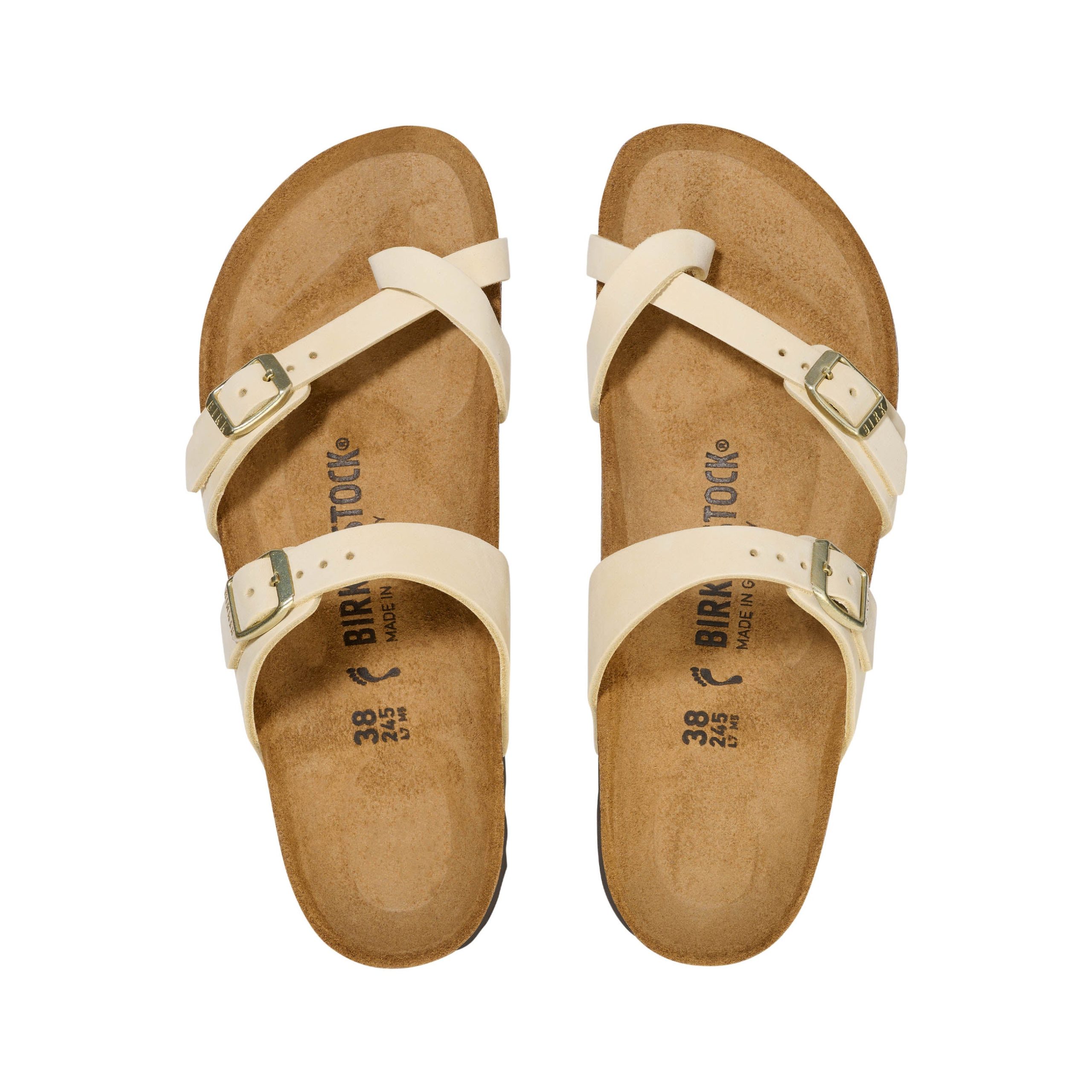 Mayari Ecru Nubuck Leather - Image 3