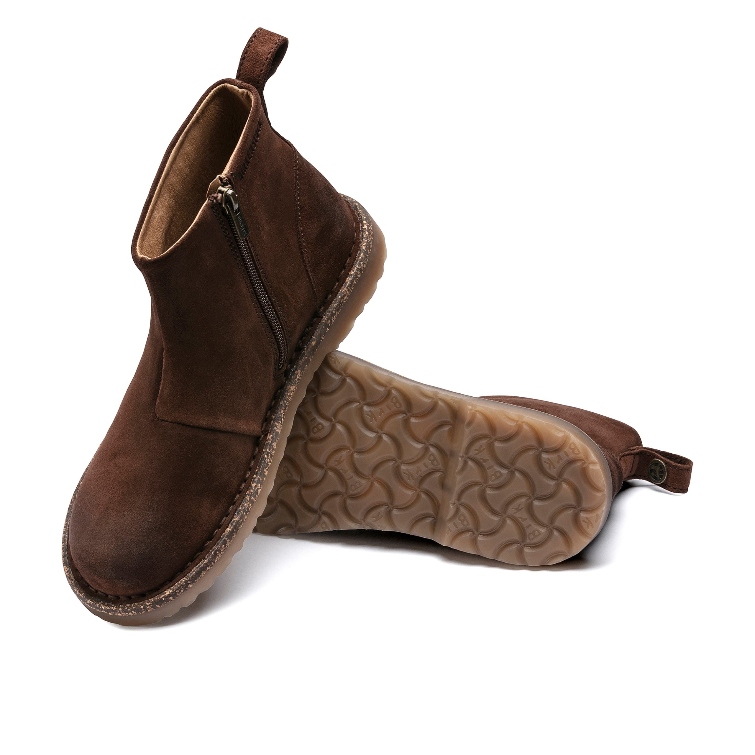 Melrose Espresso Waxy Suede Leather - Image 4