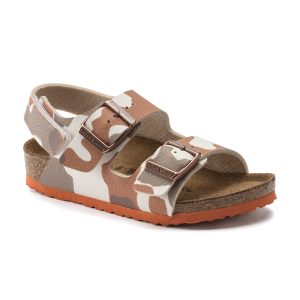 Milano Kids Desert Soil Camo Eggshell Birko-Flor