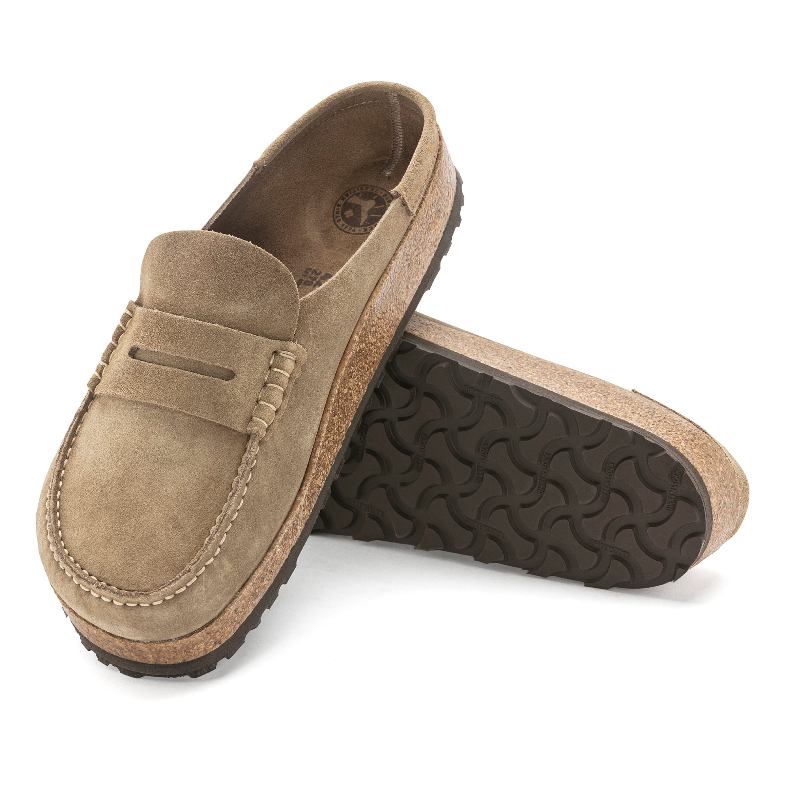 Naples Taupe Suede Leather - Image 4