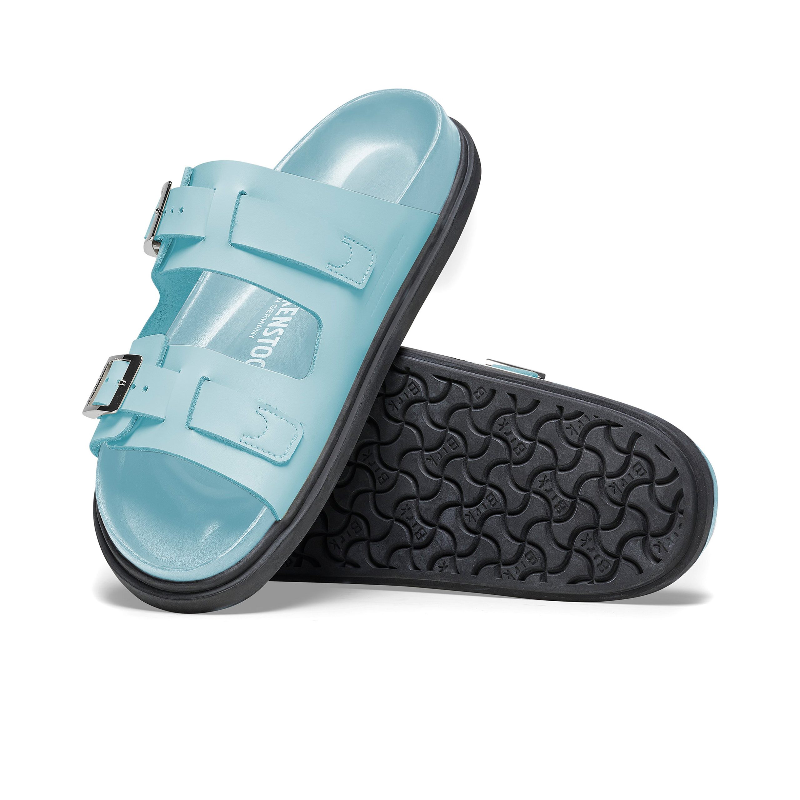 St Barths Mineral Blue Natural Leather - Image 4