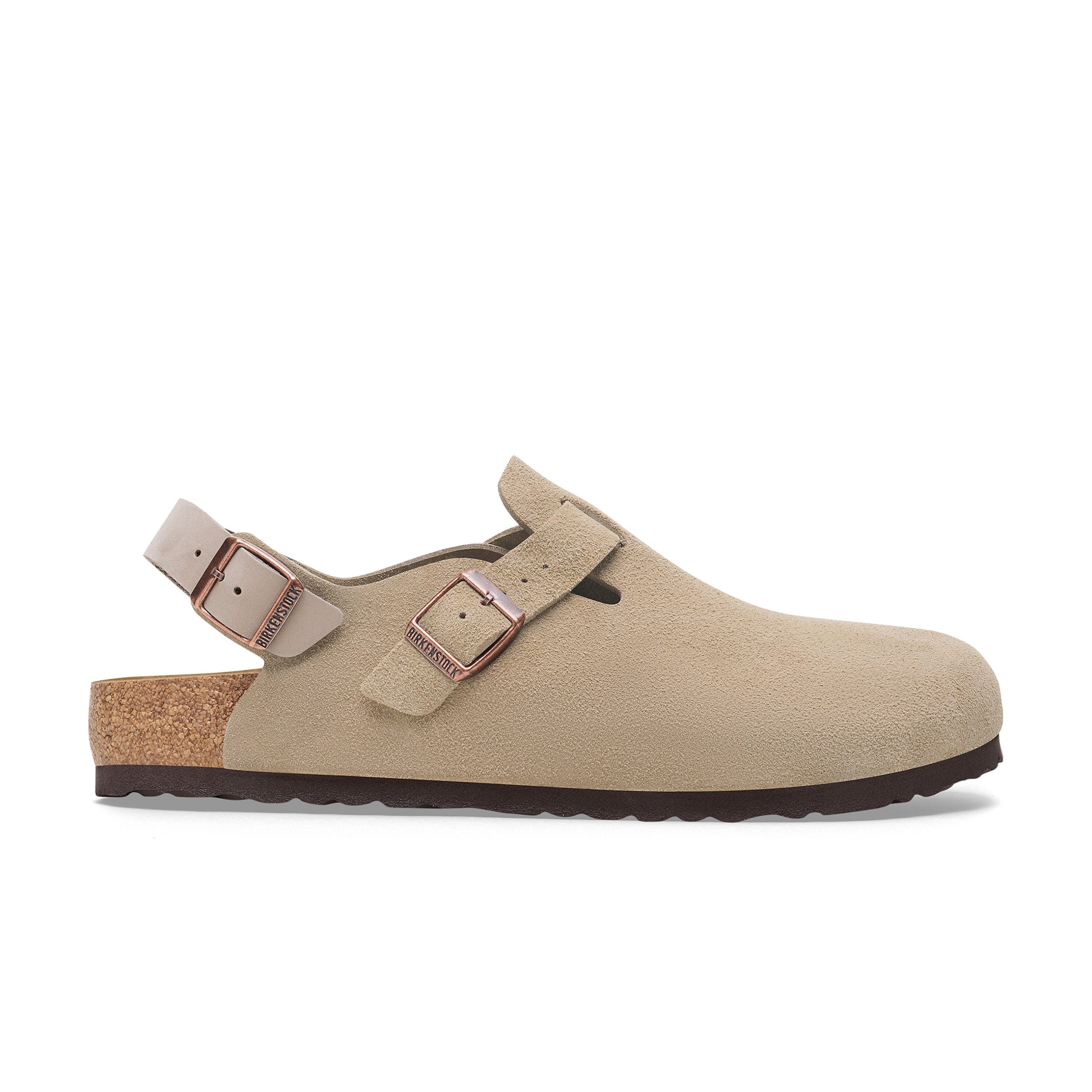Tokio Taupe Suede Leather - Image 2