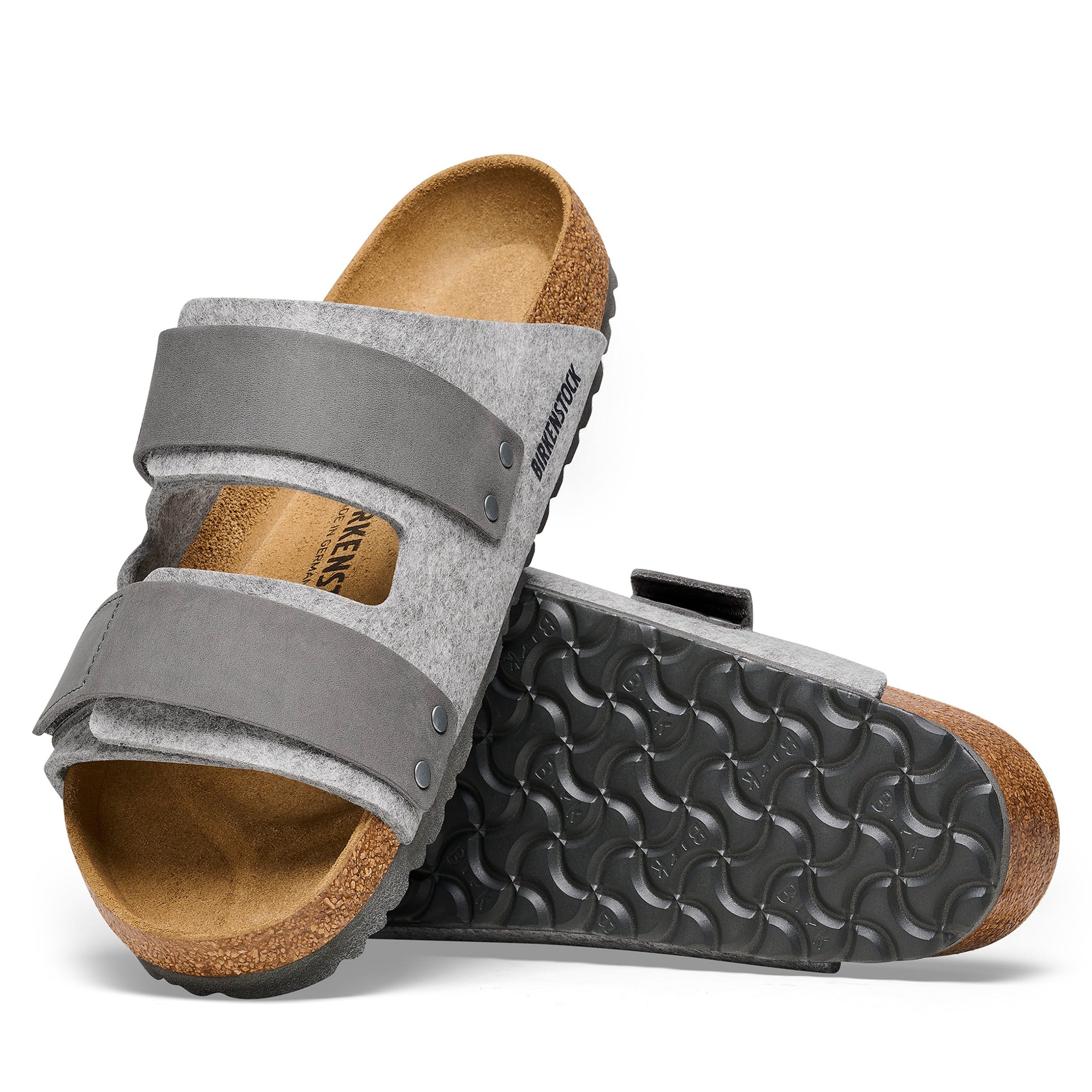 Uji Authentic Felt Light Grey Oiled Leather/Felt - Image 4