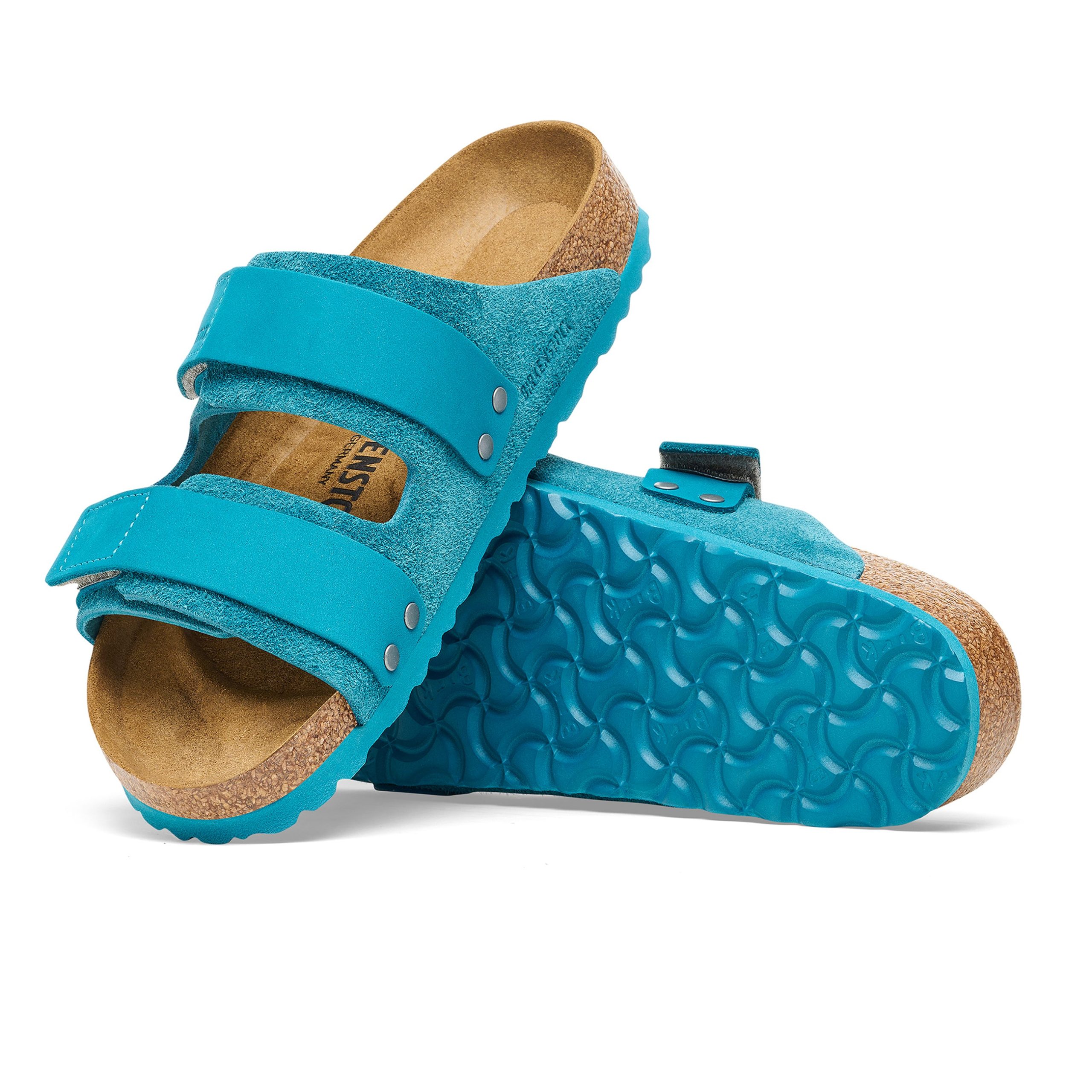 Uji Deep Turquoise Suede/Nubuck Leather - Image 4